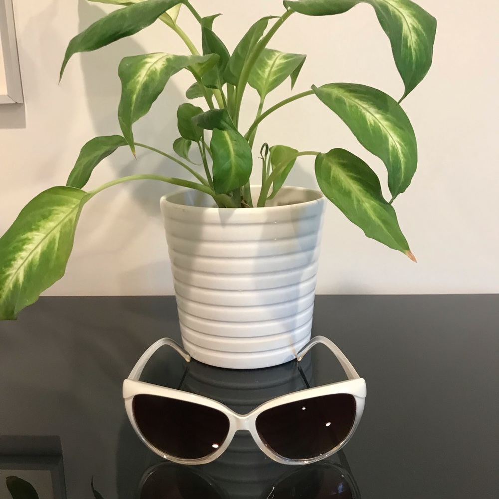 White Kensie Cat Eye Sunglasses
